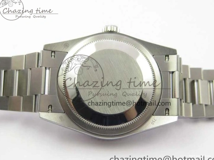 1218 Day-Date 36 SS 128239 Bp Maker Best Edition Black Dial on President Bracelet TimelessDesign 3151